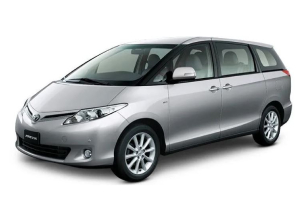 The 8-seater People-Mover class of rental car from Kiwi Car Hire.  (GUARANTEED MODEL)