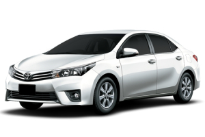 The Medium Budget class of rental car from Kiwi Car Hire.  (GUARANTEED MODEL)